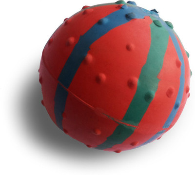 Goofy Tails Rubber Ball Dog Toy (Medium) Rubber Chew Toy For Dog