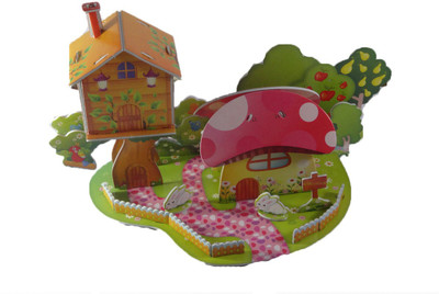 

Kids Mandi 3D Puzzle Mushroom House(1 Pieces)