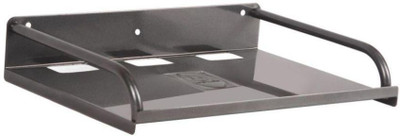 Masterfit Iron Wall Shelf(Number of Shelves - 1, Black)