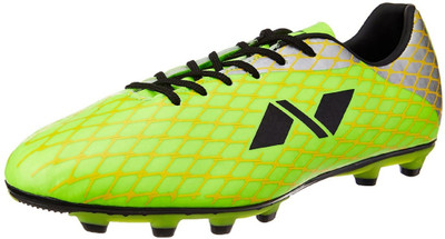 

Nivia Ditmar Football Shoes For Men(Green, Silver