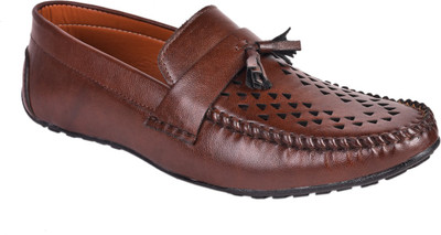 

MESSI Loafers For Men(Brown