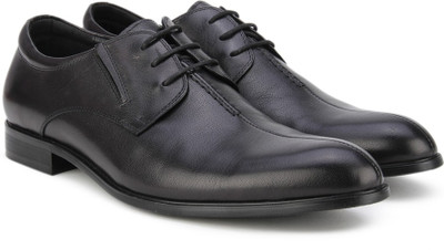

Pavers England Genuine Leather Lace Up For Men(Black