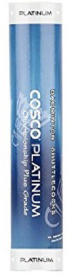 

Cosco Platinum Feather Shuttle - White(Fast, 79, Pack of 1)