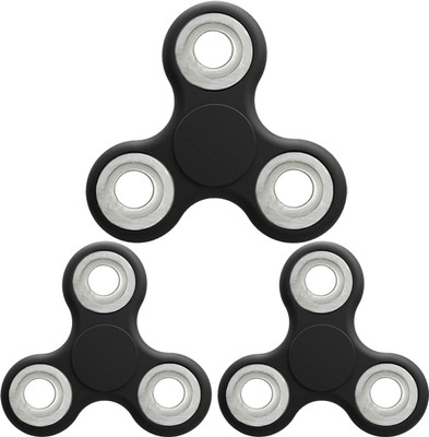 

Stealodeal |Pack of 3|Black New Trending Spinning Fidget(Black)