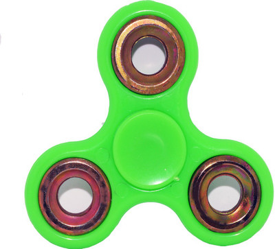 

Toyzstation Fidget Hand Spinner Ultra Speed With Golden Rings(Green)