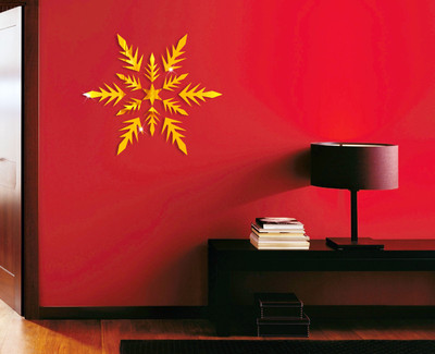 

Naveed Arts  Acrylic Sticker Sticker(Pack of 13, Gold
