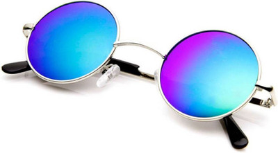 Poloport Round Sunglasses(Blue)