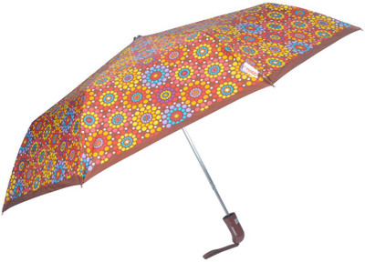 

Fendo 3 Fold Rainy Season Travel Umbrella(Multicolor)