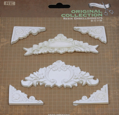 

craftsneed DIY Melamine Home Decor Figurine(Pack of 6)