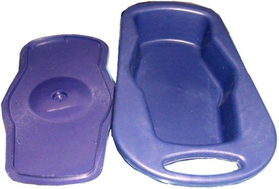 

S.S.aXON Bed Pan For Male / Female Urine Pot(500 ml Purple)