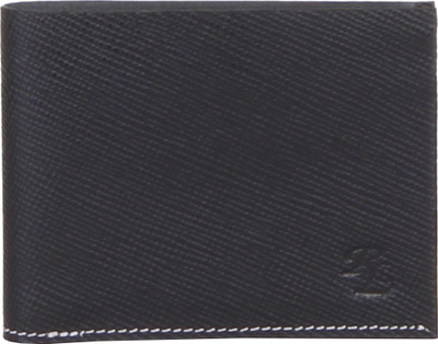

RLE Men Black Genuine Leather Wallet(3 Card Slots)