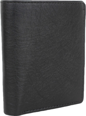 

Ayesha Fashions Men Black Artificial Leather Wallet(10 Card Slots)