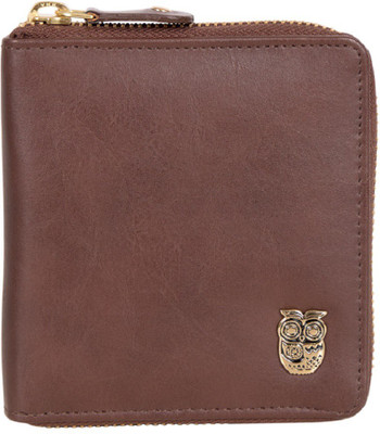 

Chumbak Women Brown Fabric Wallet(4 Card Slots)