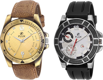 

Flux Combo Of 2 Exclusive Watches Trendy Watch - For Men