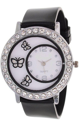 

Infinity Enterprise New Collection Black Butterfly Stylist Watch - For Women