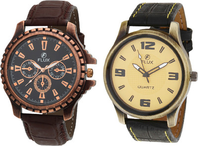

Flux Combo Of 2 Exclusive Trendy Watch - For Men
