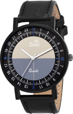 ZIERA ZR7031 BLACK LEATHER STYLISH Watch  - For Men   Watches  (Ziera)