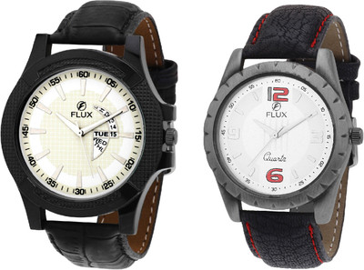 

Flux Combo Of 2 Exclusive Watches Trendy Watch - For Men