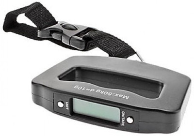 

Sukot Electronic Portable Digital Luggage Scale Travel 50 KG Weighing Scale(Black)