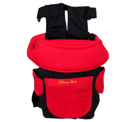 

Koochi Koo Kangaroo Bag 3 Way Red Navy Blue Baby Carrier(Red, Front Carry facing in)