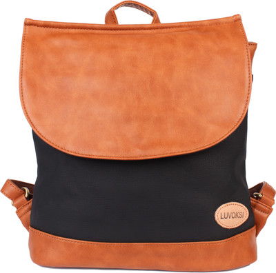 

Luvoksi Casual/College Bag 2.5 L Backpack(Multicolor), Black