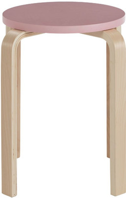 

Durian DOT-PINK Engineered Wood Bar Stool(Finish Color - Light Pink)