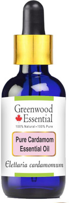 Greenwood Essential Pure Cardamom Essential Oil (Elettaria cardamomum)100% Natural & undiluted(10 ml)