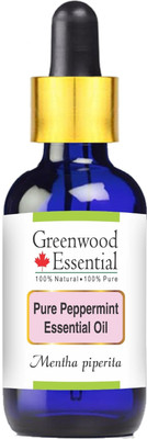 

Greenwood Essential Pure Peppermint Essential Oil - Mentha piperita 100% Natural Therapeutic Grade(50 ml)
