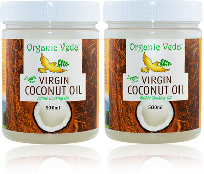 Organic Veda Virgin Coconut Oil(1000 ml)