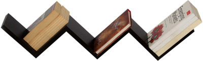 

Bluewud Aaron Engineered Wood Open Book Shelf(Finish Color - Wenge)
