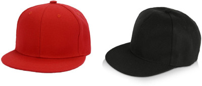 FashMade Snapback Cap Cap(Pack of 2)