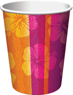 

Funcart Aloha Summer 9oz Cups Paper(Multicolor, Pack of 8)