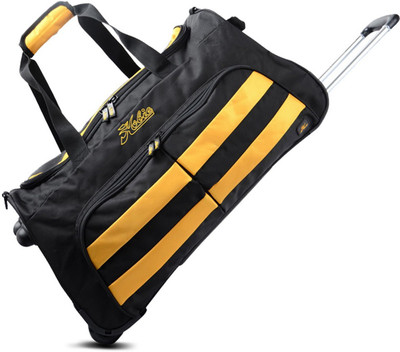 

Hobie 21 inch/53 cm Hobie Trolley Duffels - H104261001 | Black + Yellow | Medium Travel Duffel Bag(Black)