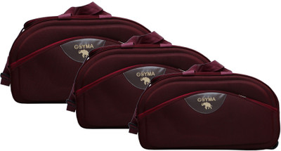 

GOYMA Canvas & Polyester (20,22,24) Inches Duffel Strolley Bag(Maroon)