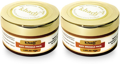 

Khadi Global Anti Wrinkle Face Pack Pack of 2(140 ml)