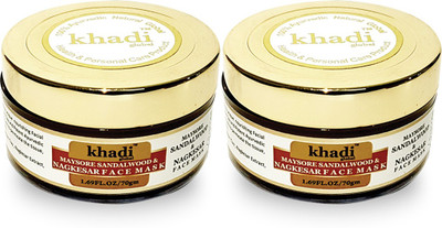 

Khadi Global Maysore Sandalwood & Nagkesar Face Mask Pack of 2(140 ml)