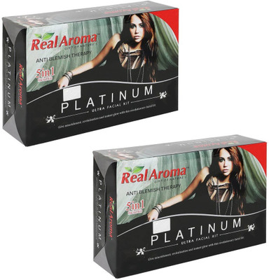

Real Aroma Platinum Ultra Facial Kit 740 g(Set of 2)