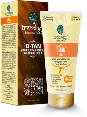 

Treeology D-Tan Whitening Scrub ,(60 g)