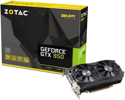 

zotac NVIDIA gtx 950 2 GB GDDR5 Graphics Card(Grey)