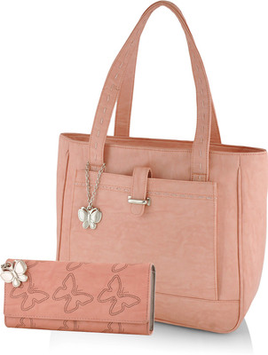 

Butterflies Hand-held Bag(Pink)