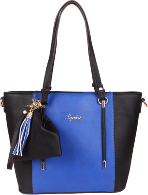 

Luvoksi Tote(Blue, Black), Black;blue