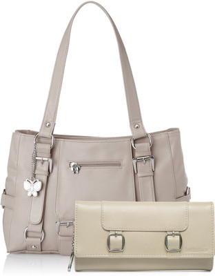 

Butterflies Hand-held Bag(Grey)