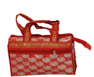 

Kuber Industries Tote(Red, Silver, Gold), Gold;red;silver