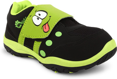 

Myau Boys & Girls Velcro Running Shoes(Green