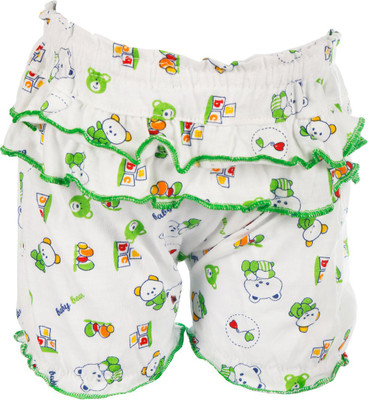 

Cheeseling Short For Girl's Casual Animal Print Hoisery(White, Pack of 1, Multicolor