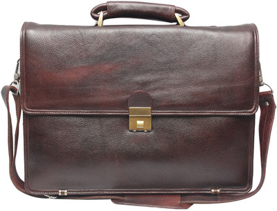 

HIGH TOUCH 16 inch Laptop Messenger Bag(Brown)