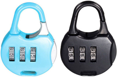 

PTCMart PTCMART Bag-Safety-Lock-Set-2 Lock(Multicolor)
