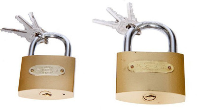 

PTCMart PTCMART Golden-Lock-75MM-63MM Lock(Multicolor)