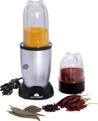 

BMS Lifestyle BMS Nutri_02 400 W Mixer Grinder(Silver, 2 Jars)