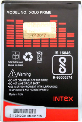 

Intex Mobile Battery For Xolo Prime